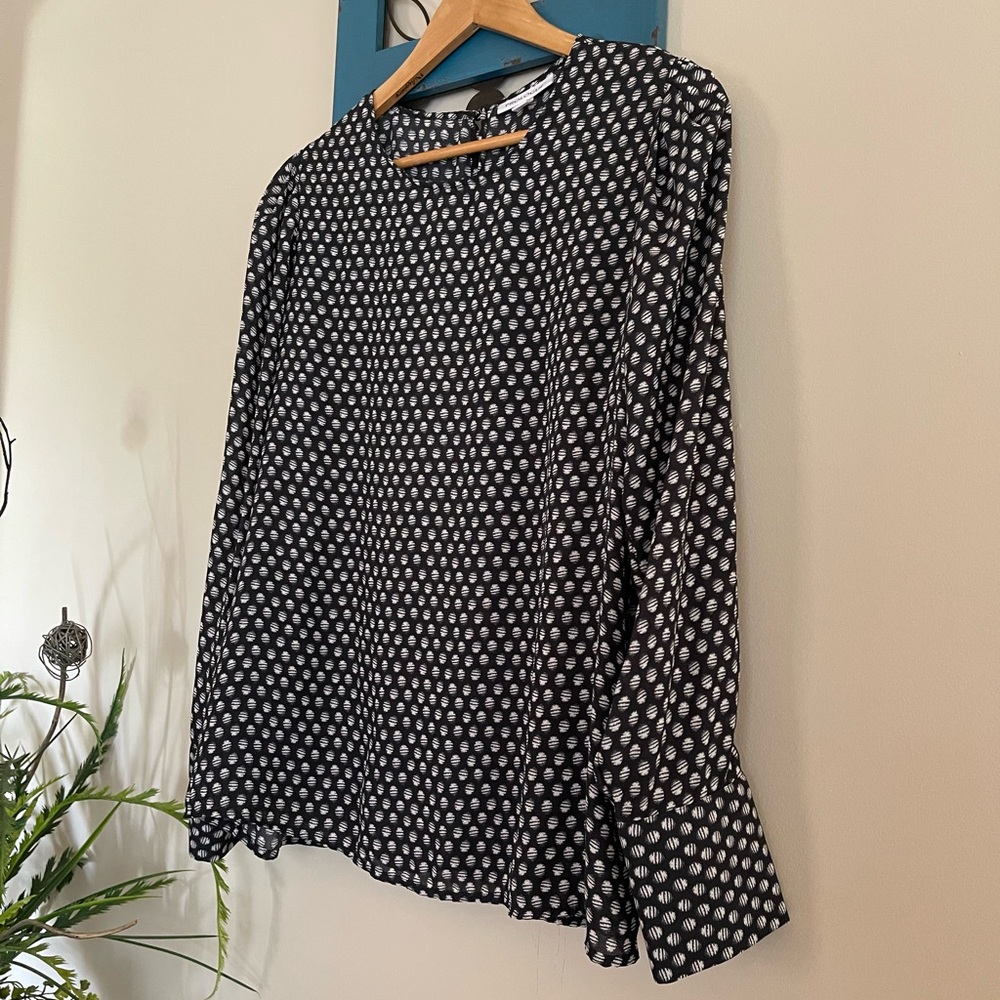 Prologue Balloon Sleeve Blouse | Size Large